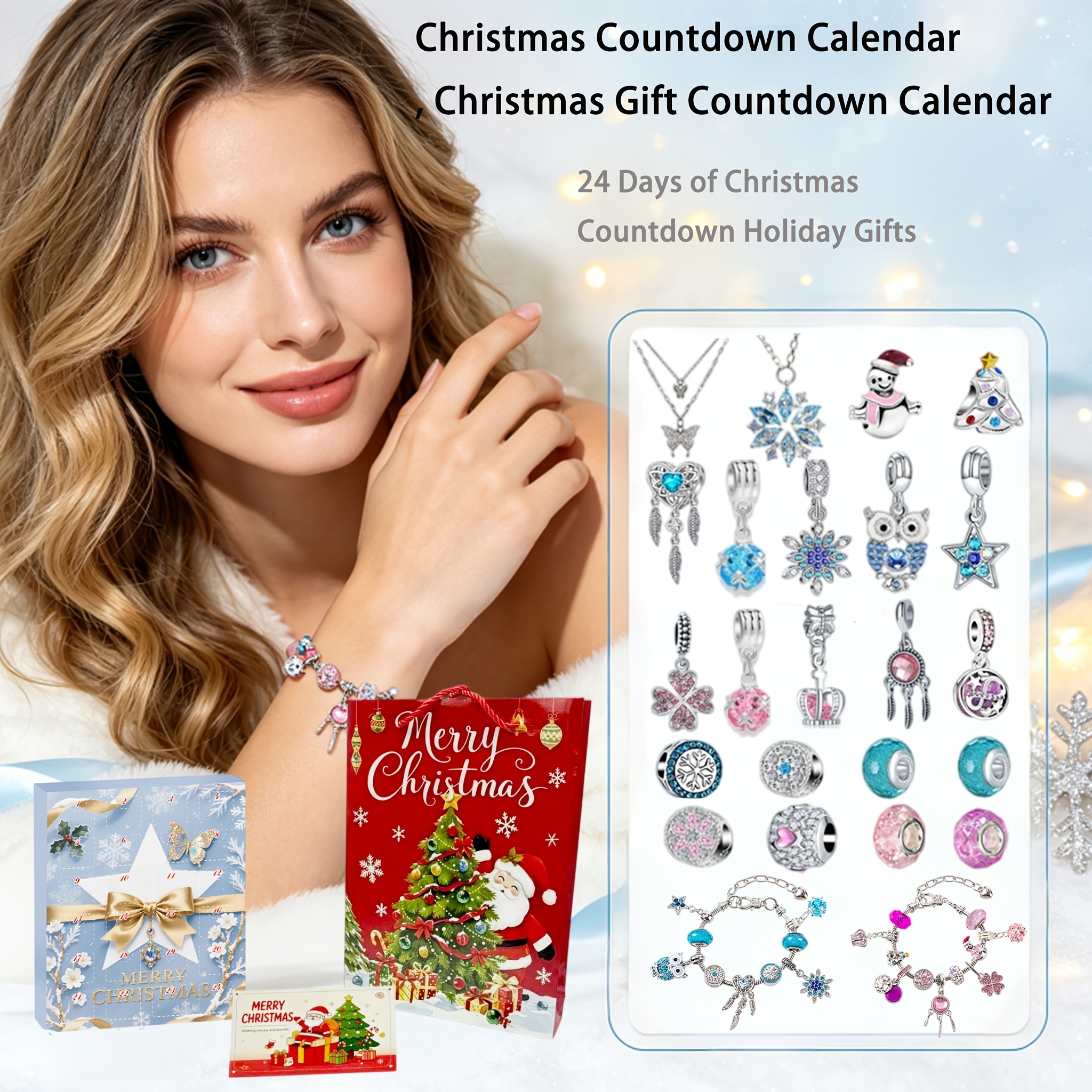 2026 Advent Calendar - 24-Slot Christmas Countdown Gift